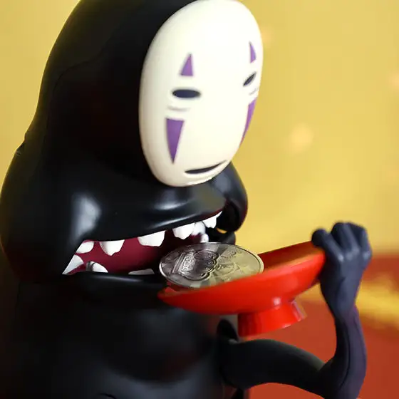Studio Ghibli No Face Motto Munching Coin Bank 5 Studio Ghibli No Face Motto Munching Coin Bank - Image 5