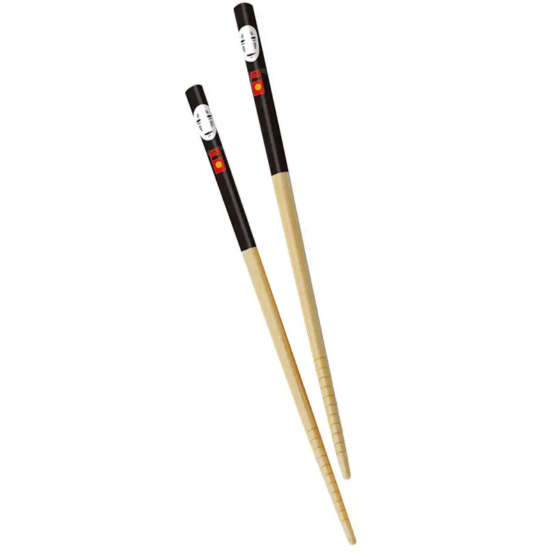 Studio Ghibli No Face Bamboo Chopsticks 2 Studio Ghibli No Face Bamboo Chopsticks - Image 2