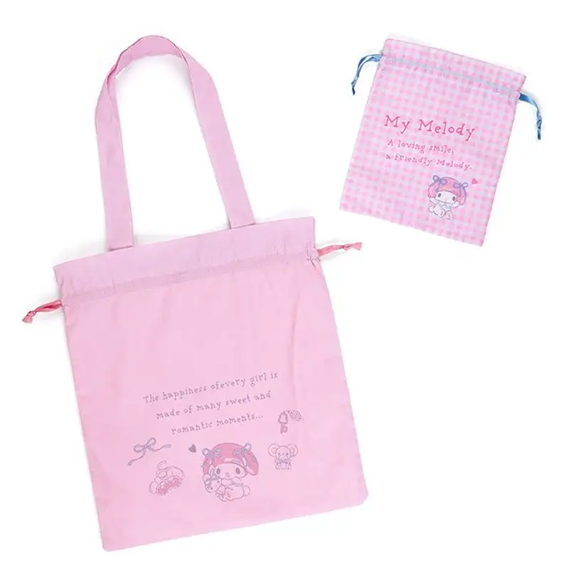 Sanrio Characters Tote And Drawstring Bag Set 2 Sanrio Characters Tote And Drawstring Bag Set - Image 2