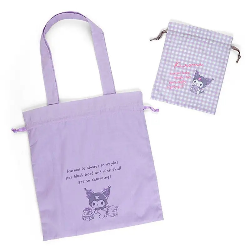Sanrio Characters Tote And Drawstring Bag Set 5 Sanrio Characters Tote And Drawstring Bag Set - Image 5
