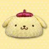 SANRIO Pompompurin Face Cushion