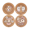 Tokidoki Sweet Café Coaster Set Of Four