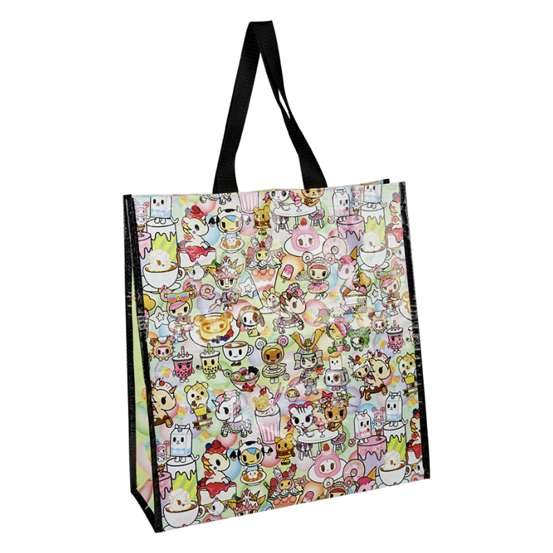 Tokidoki Sweet Café Vinyl Tote 2 Tokidoki Sweet Café Vinyl Tote - Image 2