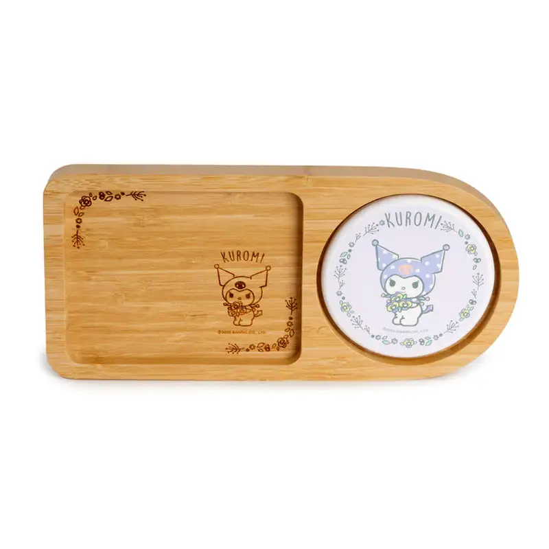 Sanrio Characters Bamboo Tray With Coaster 5 Sanrio Characters Bamboo Tray With Coaster - Image 5