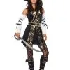 LEG AVENUE Black Sea Buccaneer Costume
