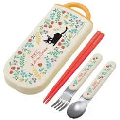 Studio Ghibli Jiji Botanical Utensil Set