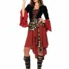 LEG AVENUE Cruel Seas Captain Costume لبس قائدة القراصنة