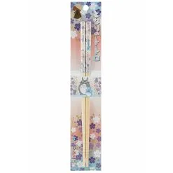 Studio Ghibli Totoro Purple Flowers Bamboo Chopsticks