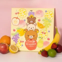 San-X Rilakkuma Fruits Canvas Art Print -Movie & TV Shows Shop fruitcanvas
