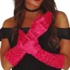 Guirca FUCHSIA WRINKED GLOVES