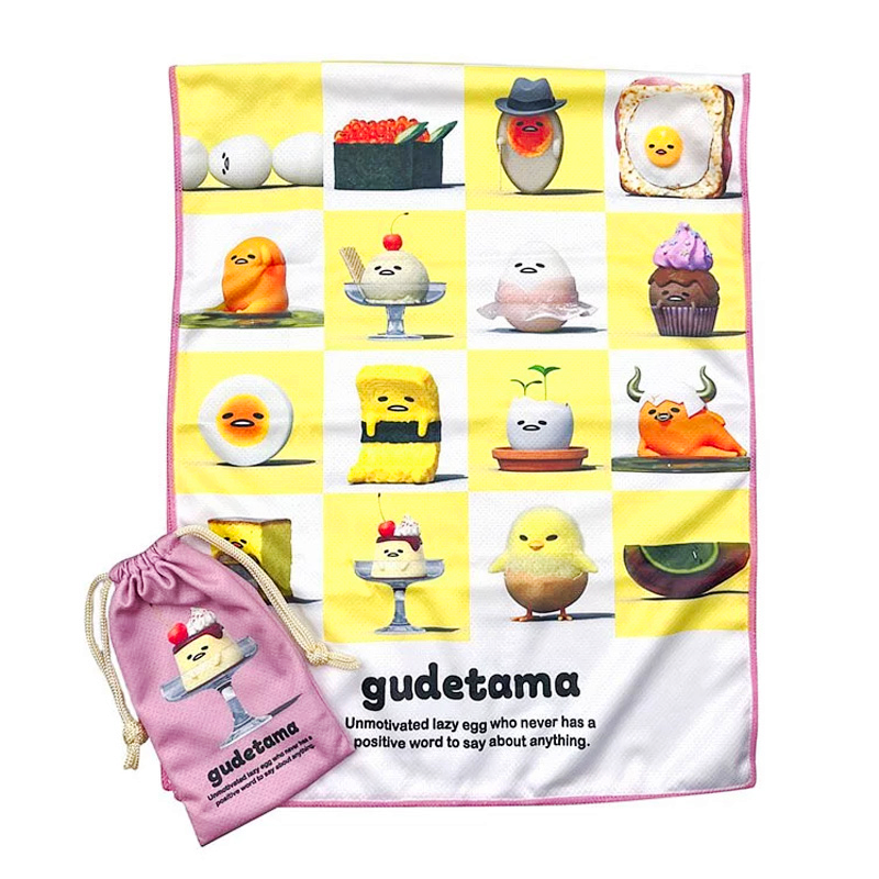 SANRIO Gudetama: An Eggcellent Adventure Face Towel 1 SANRIO Gudetama: An Eggcellent Adventure Face Towel