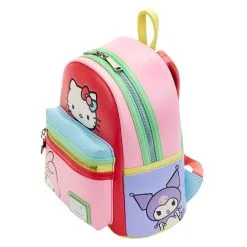 LOUNGEFLY Hello Kitty And Friends Color Block Mini Backpack -Movie & TV Shows Shop hkbackpackcolorblock2