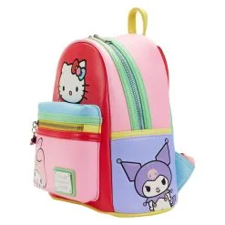 LOUNGEFLY Hello Kitty And Friends Color Block Mini Backpack -Movie & TV Shows Shop hkbackpackcolorblock3