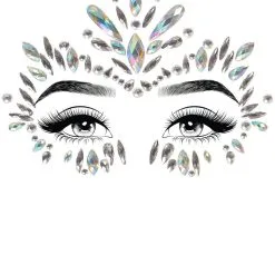 LEG AVENUE Iris Adhesive Face Jewels Sticker.
