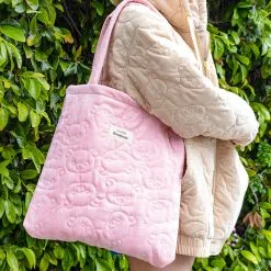 Korilakkuma JapanLA Quilted Tote Bag -Movie & TV Shows Shop korilakkumatote2