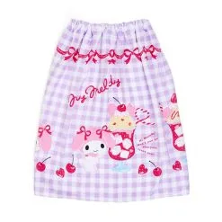 Sanrio Kids Gingham 60cm Wrap Towel -Movie & TV Shows Shop mmgingham