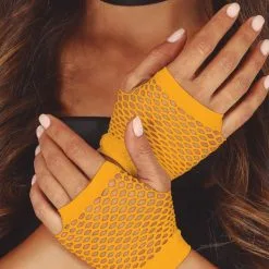 Guirca NEON ORANGE MESH GLOVES 11 CMS