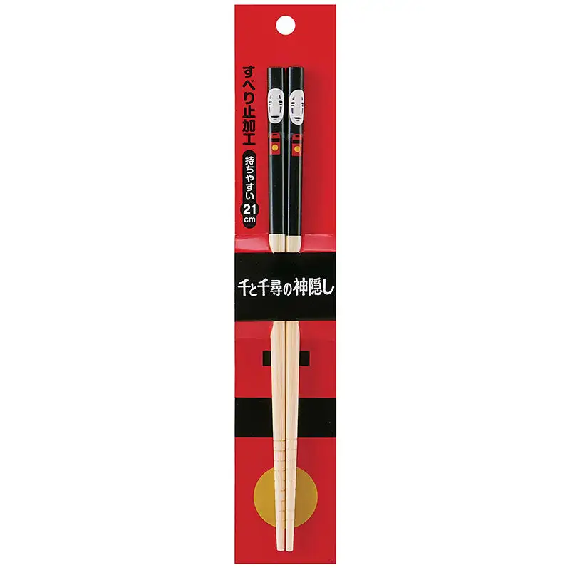 Studio Ghibli No Face Bamboo Chopsticks 1 Studio Ghibli No Face Bamboo Chopsticks