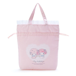 SANRIO My Melody & My Sweet Piano Always Together Drawstring Handbag