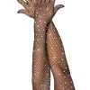 LEG AVENUE Rhinestone Fishnet Gloves