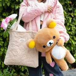 Rilakkuma JapanLA Quilted Tote Bag -Movie & TV Shows Shop rilakkumatote1
