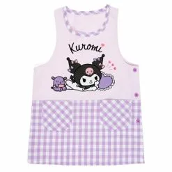 SANRIO Kuromi Plaid Apron