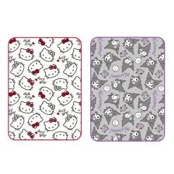 Sanrio Characters Face Pattern Blankets