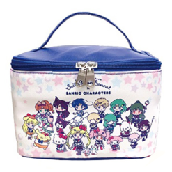 Sailor Moon X Sanrio Characters Zipper Vanity Bag -Movie & TV Shows Shop sm2