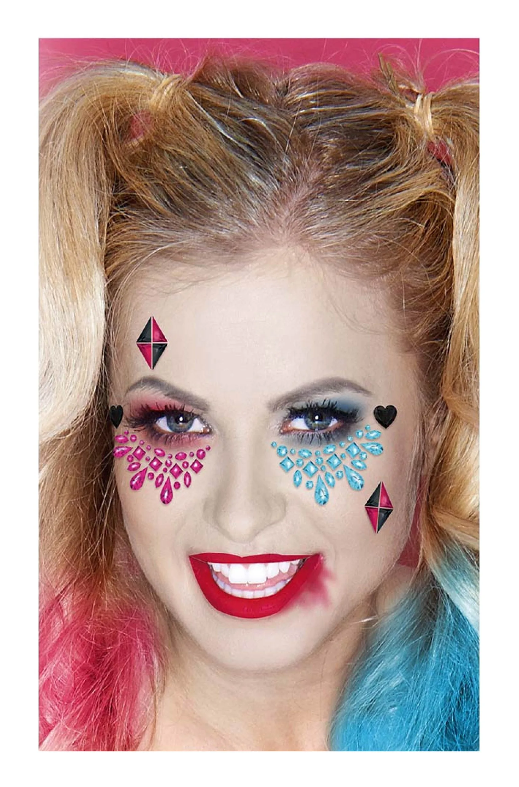 Guirca STICKER FACE JEWELS DANGEROUS 1 Guirca STICKER FACE JEWELS DANGEROUS