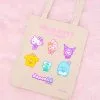 JapanLA Hello Kitty & Friends Boba Canvas Tote Bag