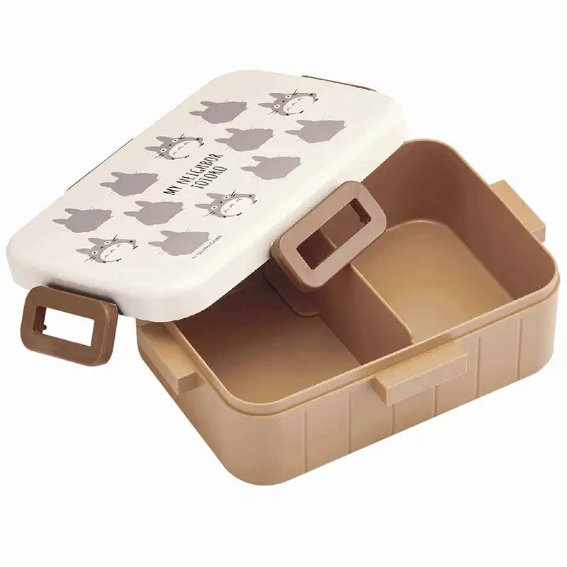 Studio Ghibli Totoro Silhouette Latch Bento Box 2 Studio Ghibli Totoro Silhouette Latch Bento Box - Image 2